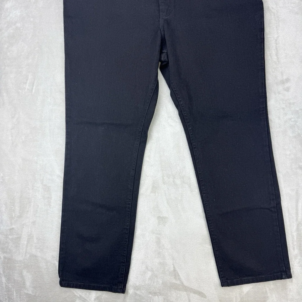 Lee Vintage Union Made Black Straight Relaxed Fit‎ Jeans Mens (Actual 38x32) USA